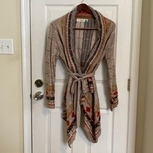 Anthropologie Sparrow Aztec Cardigan